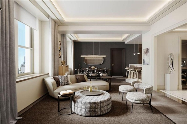 亿博纽约华尔道夫公寓与BB Italia联合推出独家品牌软装豪华酒店式公寓(图1)